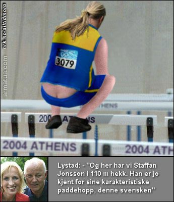 Fra OL i Athen 2004. (Innsendt av Arne K., armatua.com)