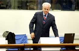 Milosevic klar til kamp(Scanpix /Reuters) 