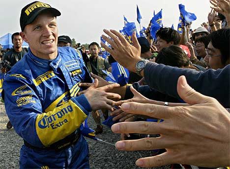 Solberg innfridde forventningene til japanerne. (Foto: Toru Yamanaka / AFP /SCANPIX) Solberg innfridde forventningene til japanerne. (Foto: Toru Yamanaka / AFP /SCANPIX)
