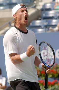 Lleyton Hewitt har vunnet både US Open og Wimbledon. (Foto: AP/Scanpix) 