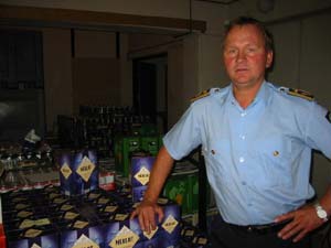 Beslagene av vin og øl er mer en doblet sammenlignet med året før, sier Morten Nystuen.