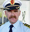 Iver Stensrud er seksjonssjef for politiets avdeling for organisert kriminalitet. (Foto: NRK)