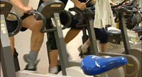 Ergometer sykkel er bra trening for vonde knær, for den gir liten belastning. Ergometer sykkel er bra trening for vonde knær, for den gir liten belastning.