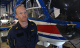 Politiet i Oslo og Håkon I. Gerhardsen har anskaffet helikopter med overvåkings-utstyr. Foto: NRK
