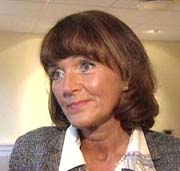  Ulla Nævestad, ordfører i Lier kommune. Foto: NRK. 