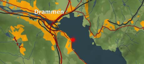Bagene ble funnet av dykkere p bunn av fjorden rett utenfor Drammen.
