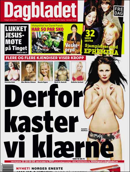  Dagbladet 8. oktober 2004