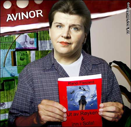 Avinor-sjef Randi Flesland presenterte i dag sin nye selvbiografi. (Innsendt av Henrik Hope)