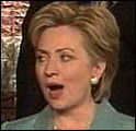 Hillary Clinton gråt da sannheten kom frem. (Foto: APTN / POOL)