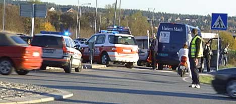 Kvinnen ble påkjørt i fotgjengerfeltet på riksvei 109 27.oktober i fjor. (Foto: NRK)