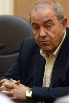 Iraks statsminister Iyad Allawi. (Foto: AP/Scanpix)