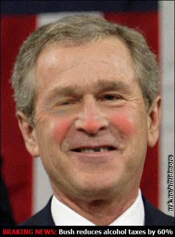 Bush med tilbakefall? (Innsendt av Bjørn Ivar Knudsen)