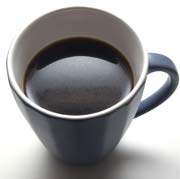Ikke for mye kaffe. Kaffe kan nemlig stimulere appetitten! Foto: Scanpix