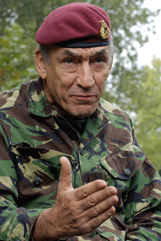 Den britiske hærsjefen, general Mike Jackson. Foto: AFP/Scanpix.