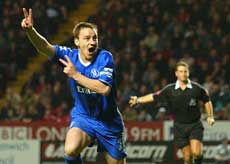 Chelseas tomålsscorer John Terry. (Foto: AP / SCANPIX) Chelseas tomålsscorer John Terry. (Foto: AP / SCANPIX)