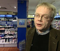 Kai Finsnes, direktør i Norges Apotekerforening. Foto: NRK.
