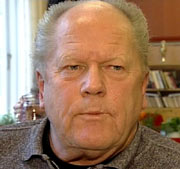 Pensjonistleder Leif Jernquist misliker sterkt John Alvheims uttalelser. (Foto: NRK)