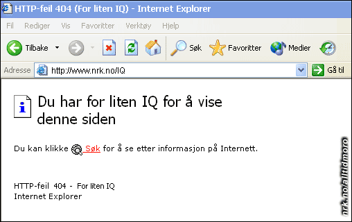 Folk som ønsket å ta testen på nettet ble møtt av feilmeldingen i helgen. (Innsendt av Knut Ørland) Folk som ønsket å ta testen på nettet ble møtt av feilmeldingen i helgen. (Innsendt av Knut Ørland)
