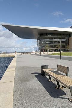 Den nye danske operaen i København åpnet sine dører 15. januar i år. Foto: openhagenphotos.dk.
