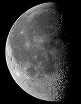 Carstens bilde av Månen (Foto: Carsten Arnholm) 
