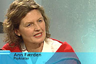 Ann Færden, psykiater og lege, svarer deg på spørsmål om psykisk i helse i kveldens Puls. Du kan møte henne på nettet etter tv-sendingen. Foto: NRK Puls 