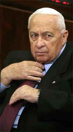 Israels statsminister Ariel Sharon. (Foto: AFP/Scanpix)
