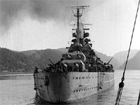 Tirpitz. Foto: U.S. Naval Historical Center Photograph.