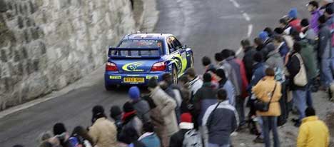 Petter Solberg, Rally Monte Carlo 2005 (Foto:swrt.com)