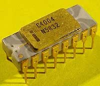 Den første mikroprosessoren (Foto: NRK)