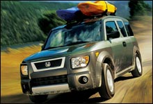Honda Element (Foto: Honda) Honda Element (Foto: Honda)