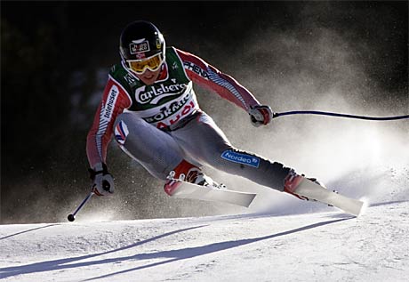 Bjarne Solbakken kjørte ned til en 26. plass i lørdagens utfor under alpin-VM i Bormio. (Foto: Tor Richardsen/Scanpix)