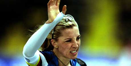 Anni Friesinger var overlegen i VM og vant alle fire distanser. (Foto: Reuters) Anni Friesinger var overlegen i VM og vant alle fire distanser. (Foto: Reuters)
