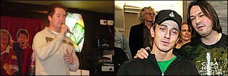 Til venstre: Idol Kjartan fra Kabelvåg. Til høyre: Idol Kjartan fra Sandnes blir trøstet av broren, Johannes Kjartan. Til venstre: Idol Kjartan fra Kabelvåg. Til høyre: Idol Kjartan fra Sandnes blir trøstet av broren, Johannes Kjartan.