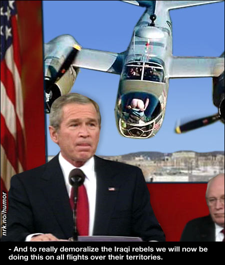 In his speech, Bush explained his new plan for Iraq. (Alltid Moro)