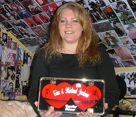Tina & Michael Jackson together forever. Foto: NRK Tina & Michael Jackson together forever. Foto: NRK