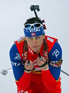 Gro Marit Istad Kristiansen på vei til 6. plass på sprinten. (Foto: Reuters/Scanpix) Gro Marit Istad Kristiansen på vei til 6. plass på sprinten. (Foto: Reuters/Scanpix)