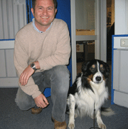 Matfar Øystein Ødegård fortalte radiolytterne om et hektisk hundeliv.
