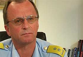 Politimester Arnstein Nilssen sier at Tore Sandbergs påstander er usannsynlige. Foto: NRK Brennpunkt