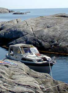 Hva en marin nasjonalpark vil innebære for fritidsbåtene rundt Koster er foreløpig uvisst. Foto: Rainer Prang, NRK