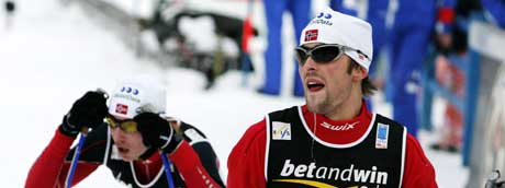 Petter Tande (t.v.) og Magnus Moan(Foto: Erlend Aas / SCANPIX) Petter Tande (t.v.) og Magnus Moan(Foto: Erlend Aas / SCANPIX)