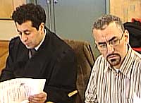 Brahim Bouteraa (t.h.) og hans forsvarer Saema i retten tirsdag morgen. Brahim Bouteraa (t.h.) og hans forsvarer Saema i retten tirsdag morgen.