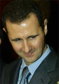 PÅ RETRETT: Syrias president Bashar al-Assad kom med løfter om tilbaketrekning. Foto: Scanpix/AFP.