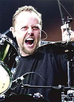 Metallica-trommis Lars Ulrich liker Beatallica svært godt. Foto: Thomas Bjørnflaten, Scanpix.