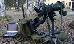 Laserbelyserne som Forsvaret lånte ut til USA, kan brukes til å lede bomber mot målet. (Foto: NRK)