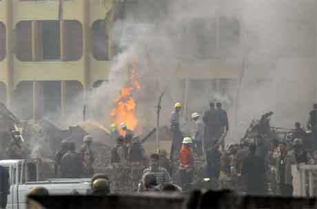 Bagdad ble rammet av en ny selvmordsbombe i dag tidlig. (Foto: AFP/Scanpix)