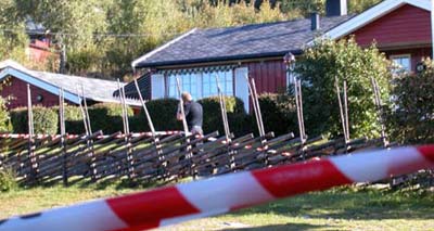 Noralf Midthus var drepen ved heimen sin. (Foto: NRK)