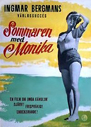 I filmen "Sommaren med Monika" fra 1953 kler skuespiller Harriet Andersson seg naken for kameraet og tripper langs svabergene i Stockholms skjærgård.