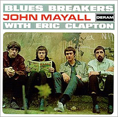 Clapton fikk sitt virkelig store gjennombrudd, med albumet ”Blues Breakers With Eric Clapton” i 1966. (Uptown/Universal)