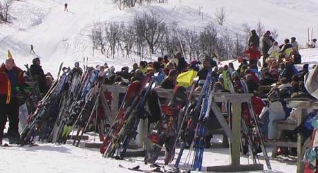 Hemsedal skisenter. Foto: Gunnar Grimstveit, NRK. Hemsedal skisenter. Foto: Gunnar Grimstveit, NRK.