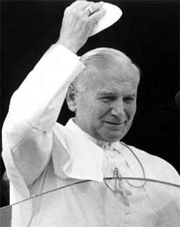 Pave Johannes Paul II. Bildet er tatt i 1983. (Foto: AP/Scanpix)